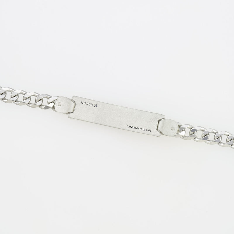 Bracelet MD46 - Silver/ 18k Yellow Gold Frosted