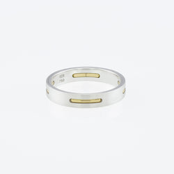 Ring - Silver/Silver/18k Yellow Gold - 4.5mm